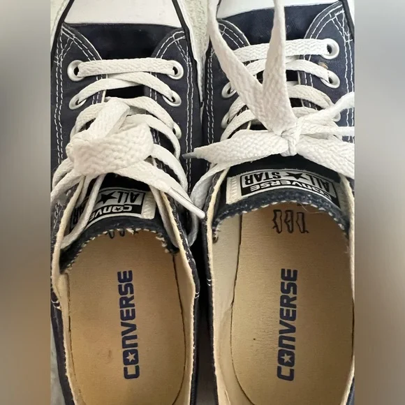 Unisex Converse Chuck Taylor All Star Ox Navy Blue Women 8/Men’s 6 - Picture 6 of 6